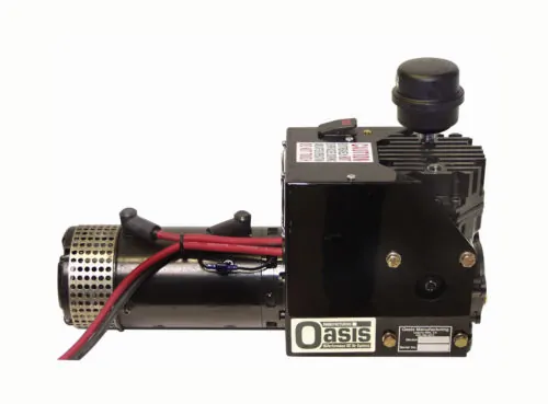 Oasis Manufacturing XD4000 Air Compressor on white background