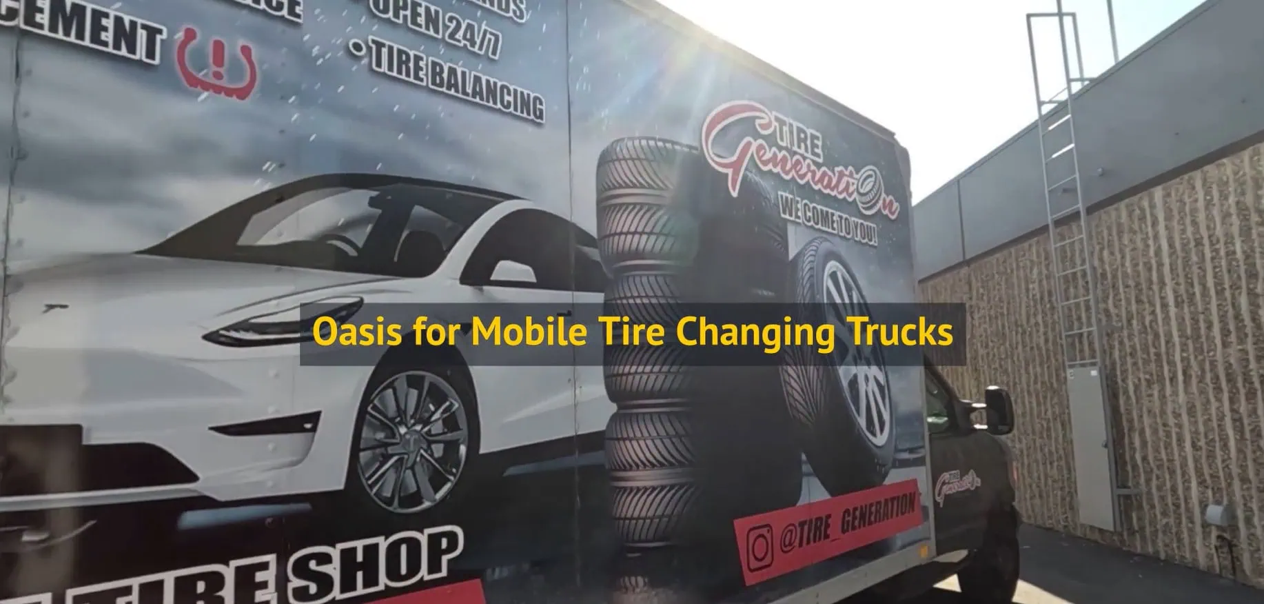 Mobile Tire Changing Trucks